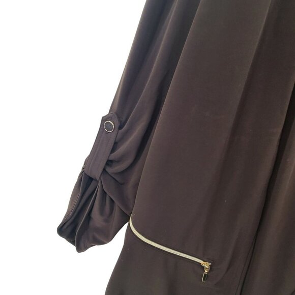 Chico's Women's Long Sleeve Cardigan Brown Size 3 - Picture 2 of 11